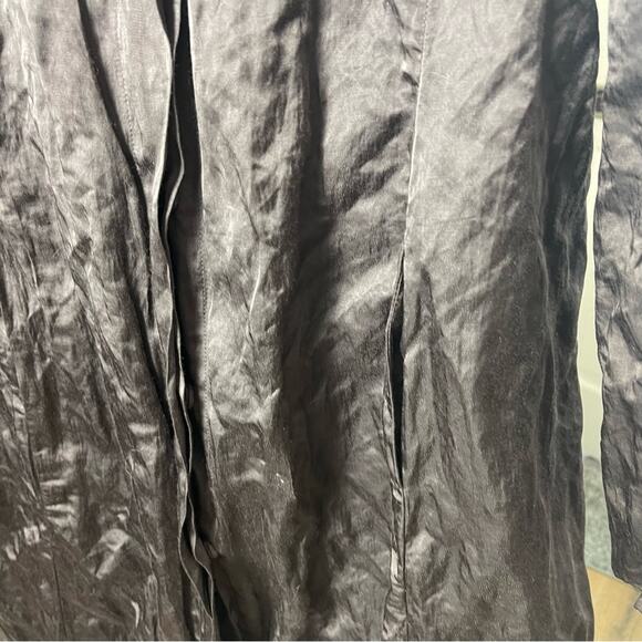 Eileen Fisher Evening Shimmer Coat, Plum Brown, Parties Cocktails Minimalist  L - Picture 9 of 12